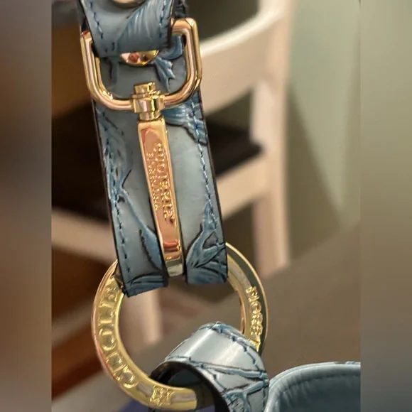 Cuoieria Fiorentina, Mimi Small Blue Hobo handbag. - Picture 8 of 15